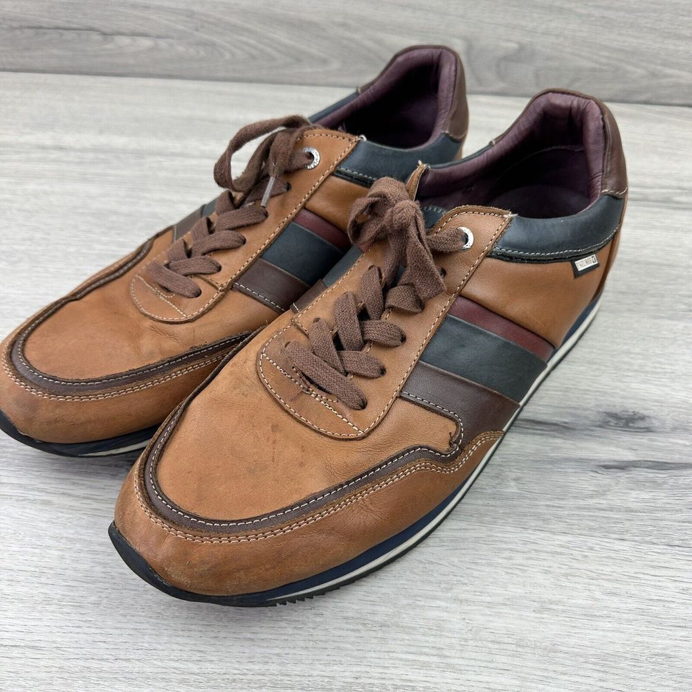pikolinos sneakers mens palermo brown leather size‎ 45 EU